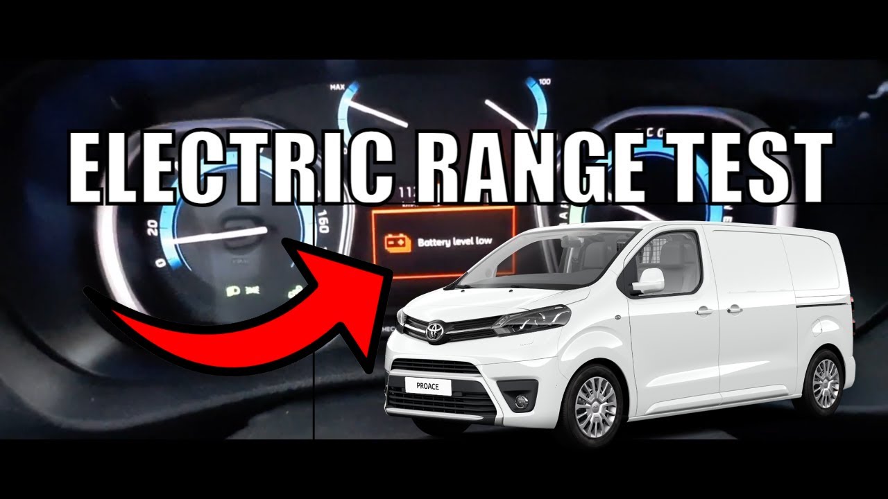 Toyota Proace Electric Range Test