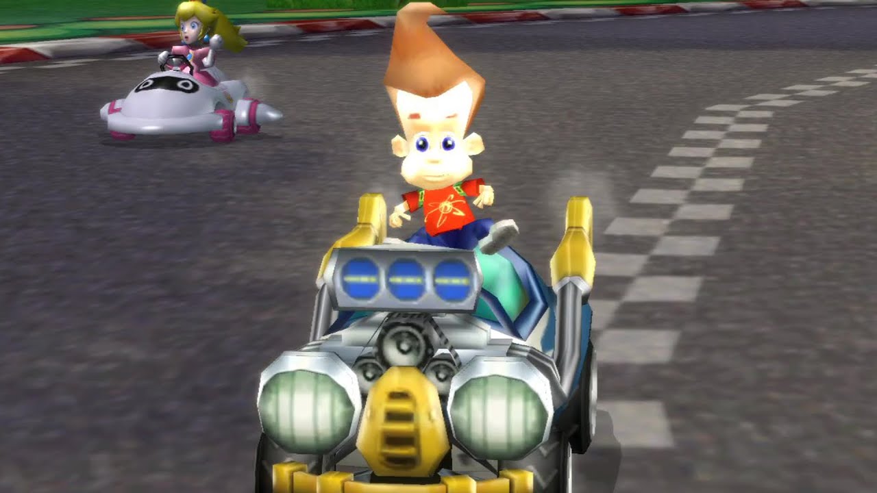 Jimmy Neutron in Mario Kart Wii