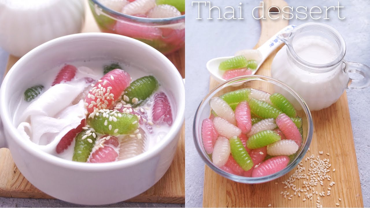 NIKMAT DISAJIKAN DINGIN ATAU HANGAT DESSERT THAILAND KRONG KRANG NAM KA TI