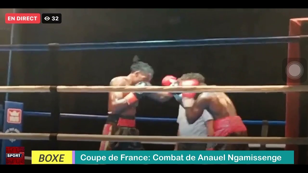 Anauel Ngamissengue remporte son combat et se qualifie pour la finale de la coupe de France