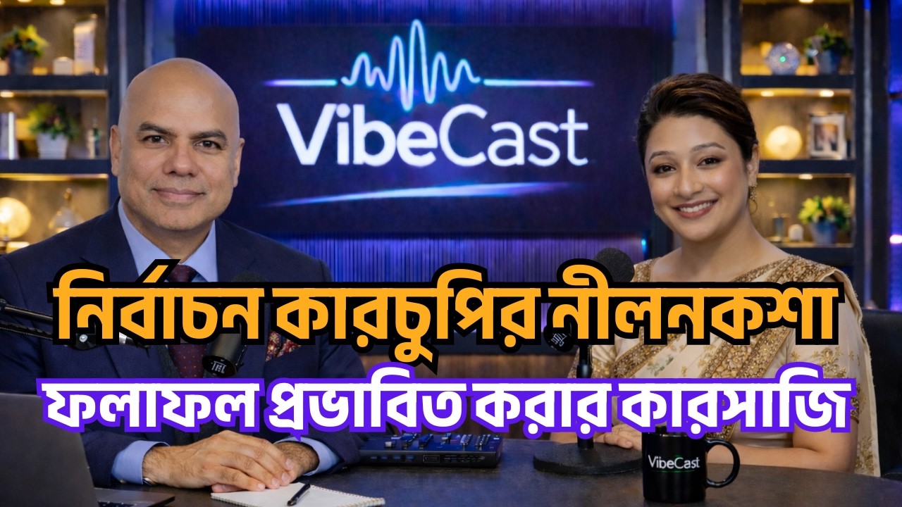নির্বাচন কারচুপির নীলনকশা | ফলাফল প্রভাবিত করার কারসাজি কীভাবে হয়? | VibeCast Podcast