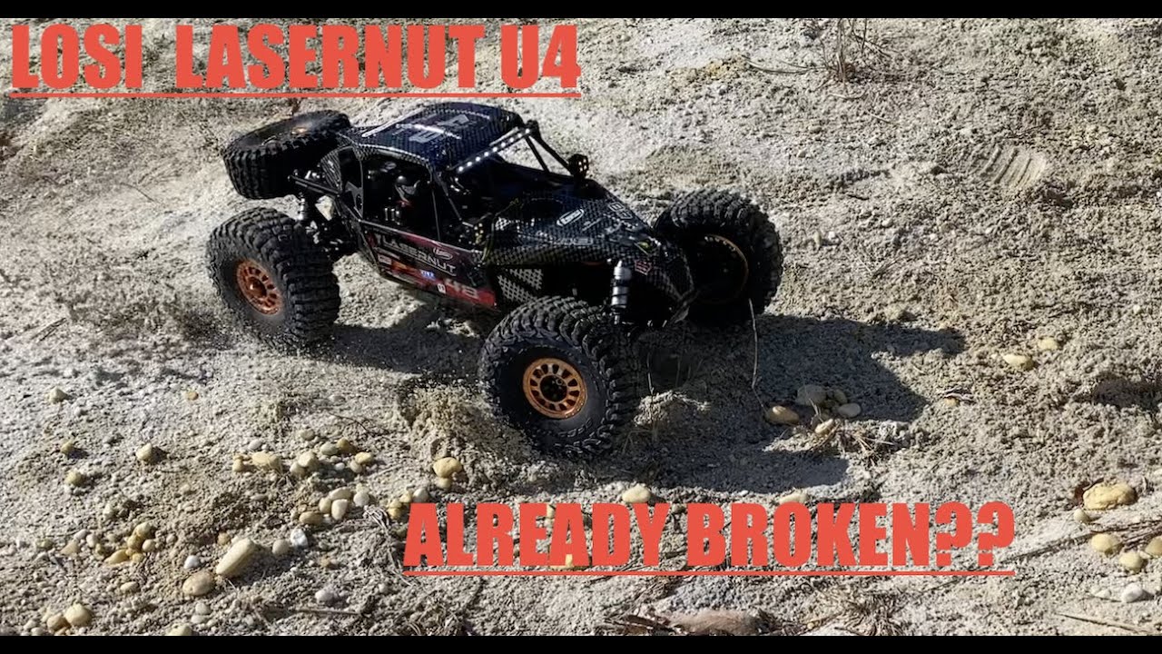 Losi Lasernut - First Run - Broke in 10 Minutes!