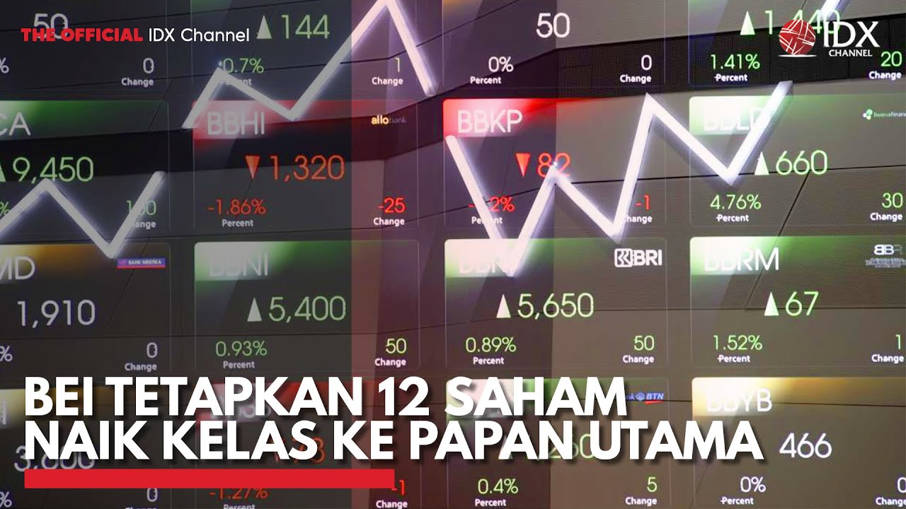 BEI Tetapkan 12 Saham Naik Kelas ke Papan Utama | IDX CHANNEL