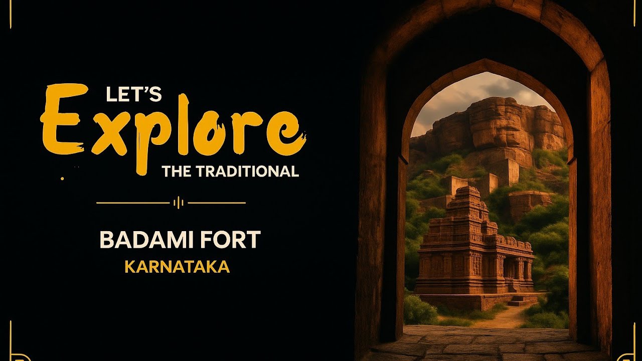 Badami Fort &ndash; Riding to the Ancient Hilltop Fortress | Karnataka Heritage Ride | Silent Vlog