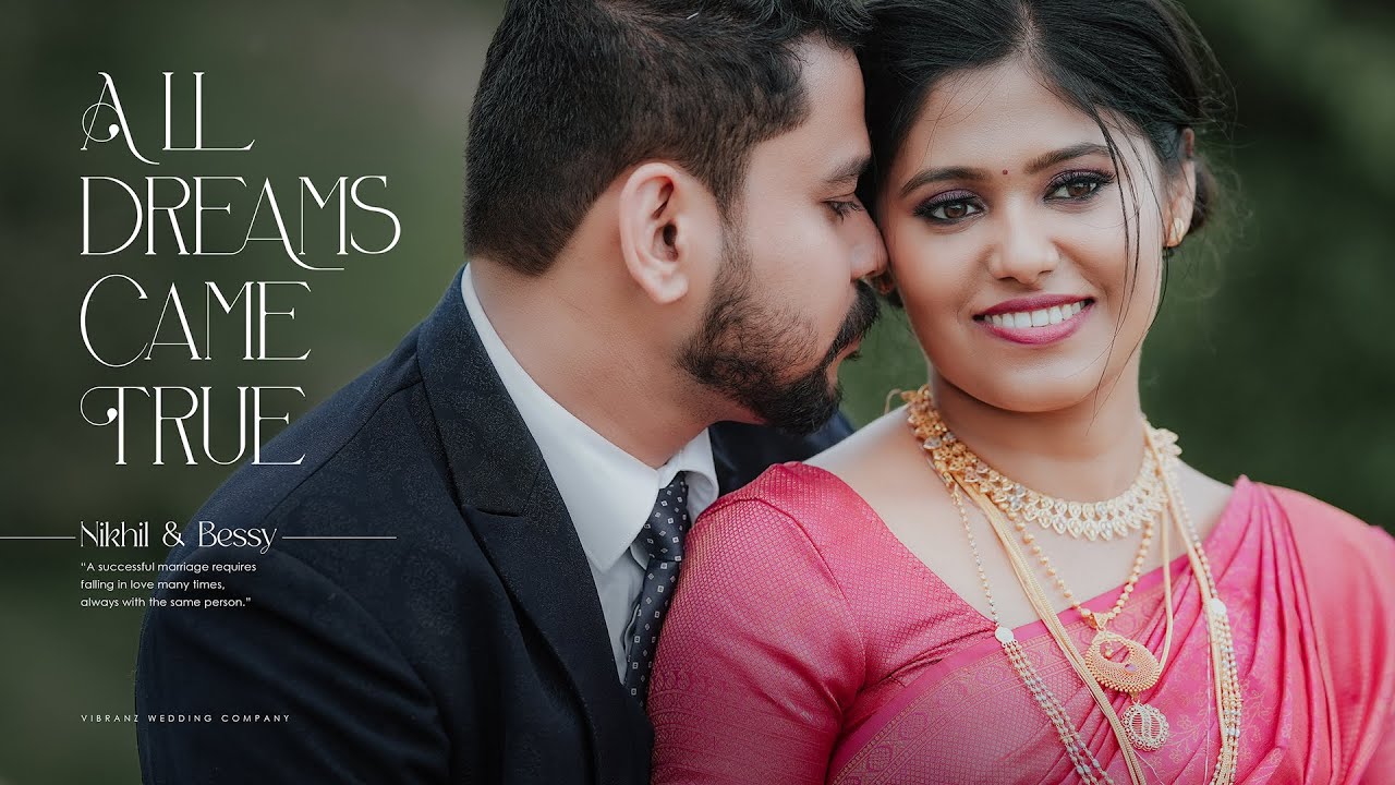 KERALA CHRISTIAN WEDDING HIGHLIGHT 2024 | NIKHIL & BESSY | VIBRANZ WEDDING COMPANY |