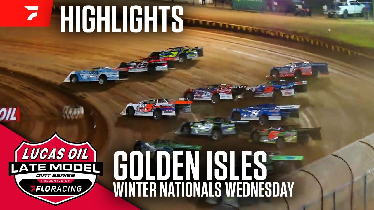 Winter Nationals Wednesday | Lucas Oil Late Modes at Golden Isles Speedway 3/4/26 | Highlights