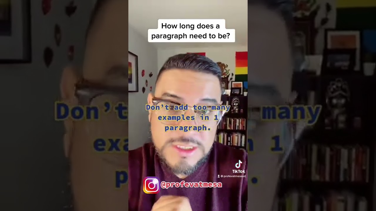How long does a paragraph need to be?