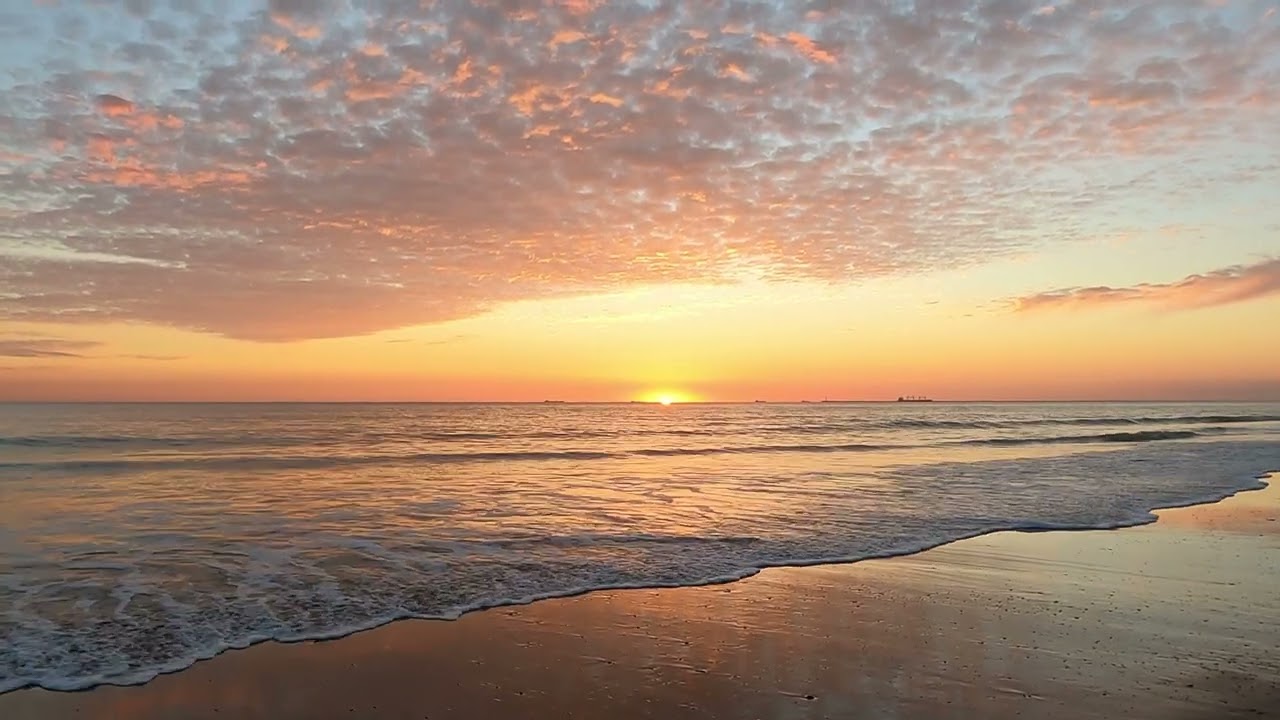 Southern Spain Beach Sunset into The Atlantic
