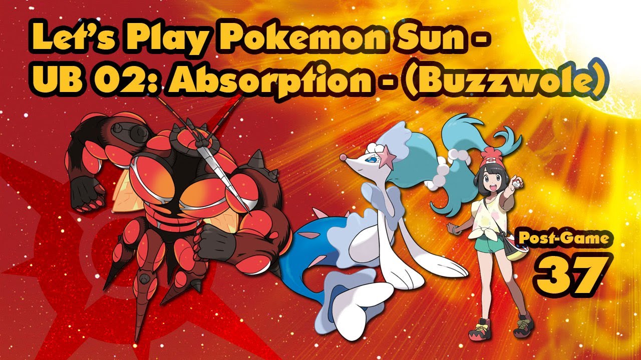 Pokemon Sun (Post Game 37) - UB: 02 Absorption - (Buzzwole)