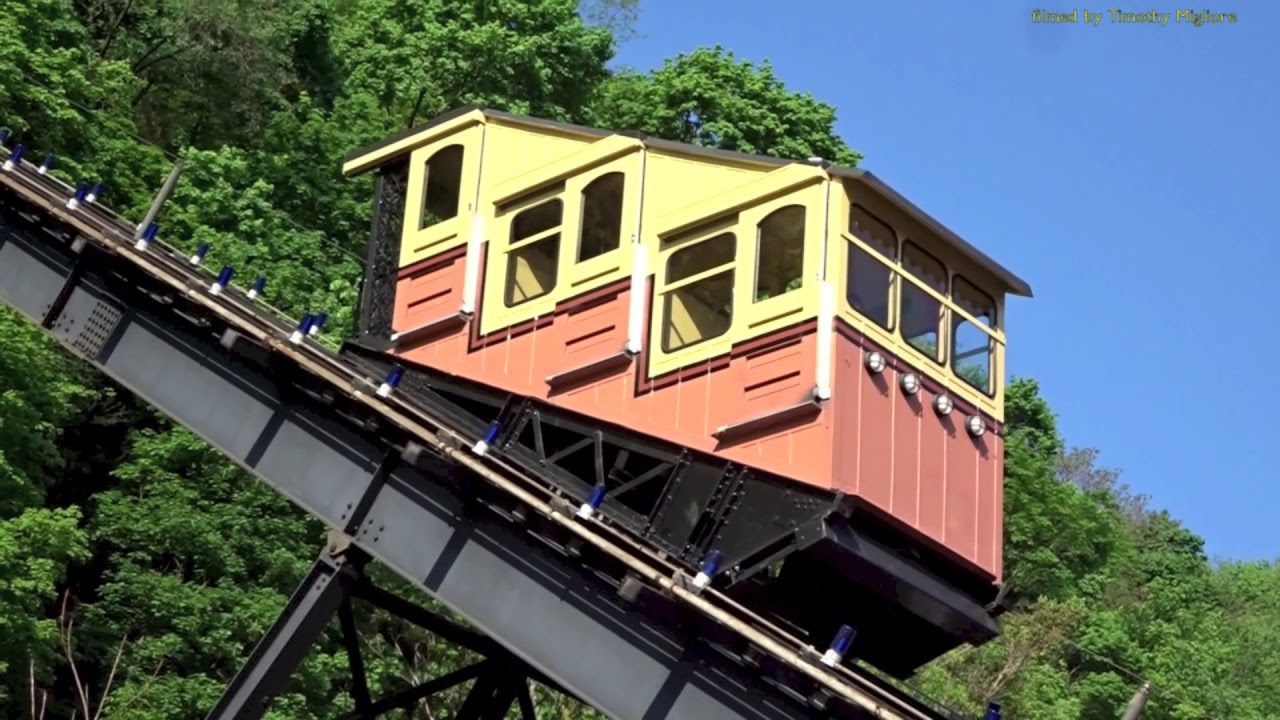 The Monongahela Incline (Funicular) in Pittsburgh, USA 2018