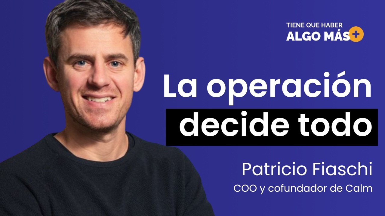 De cargar colchones a liderar una empresa de 85 personas: Patricio Fiaschi COO de Calm