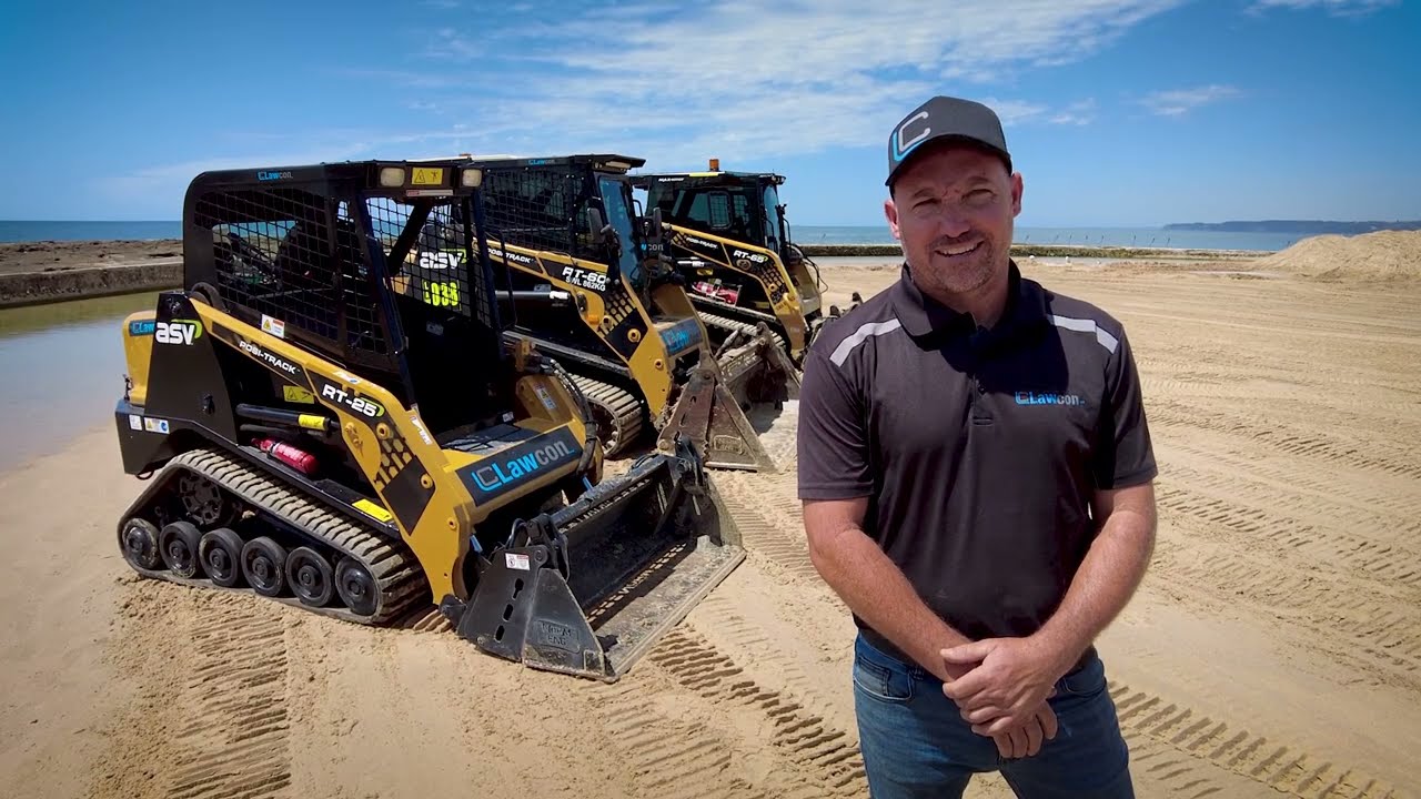 ASV RT-25, RT-60 & RT-65 Posi-Track Loaders with Lawcon - ASV Sales & Service