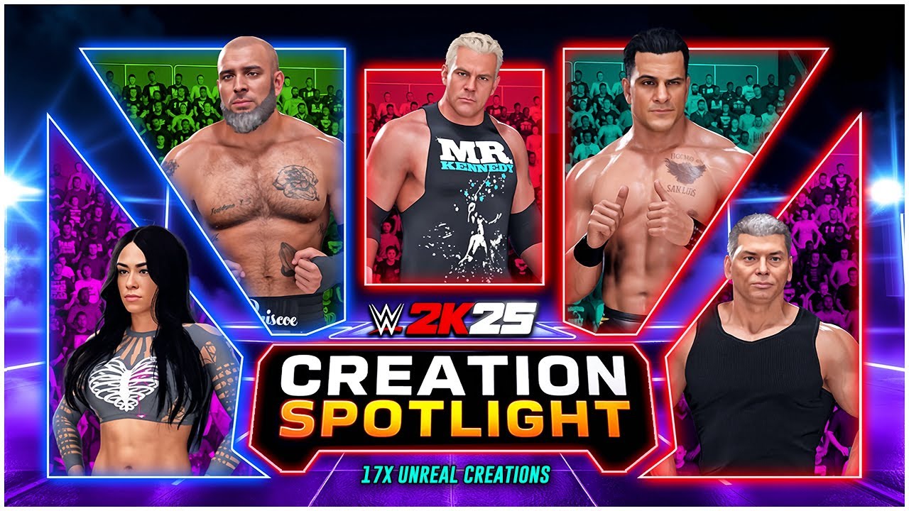 Top WWE 2K25 Community Creations You’re Sleeping On