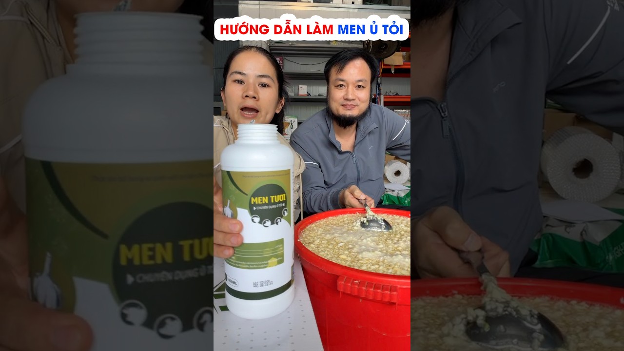 Hướng dẫn làm men ủ tỏi