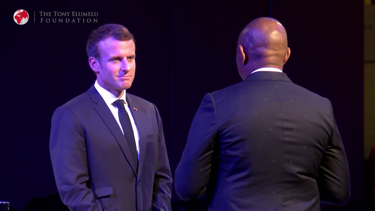 President Macron & Tony Elumelu on The African Narrative