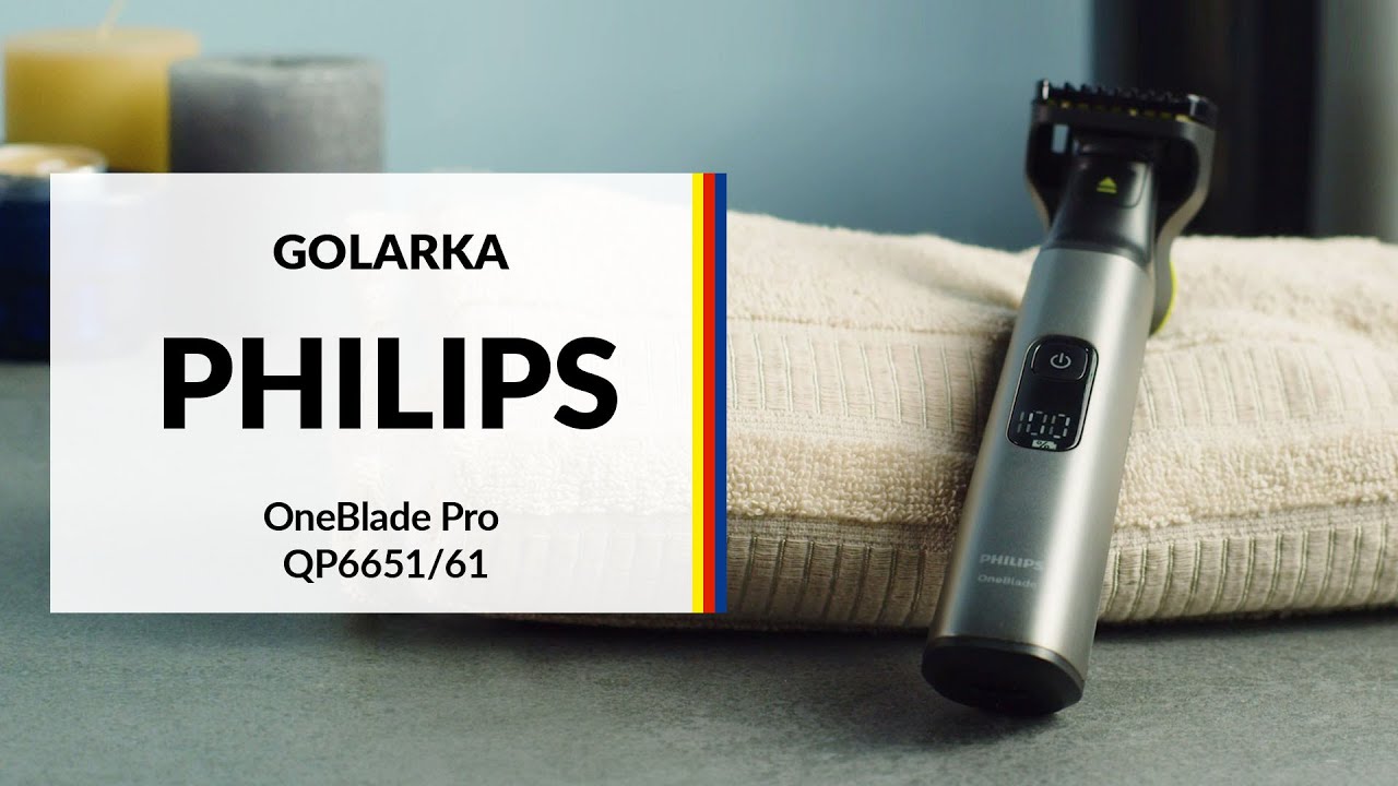 Golarka Philips OneBlade Pro QP6651/61 - dane techniczne - RTV EURO AGD