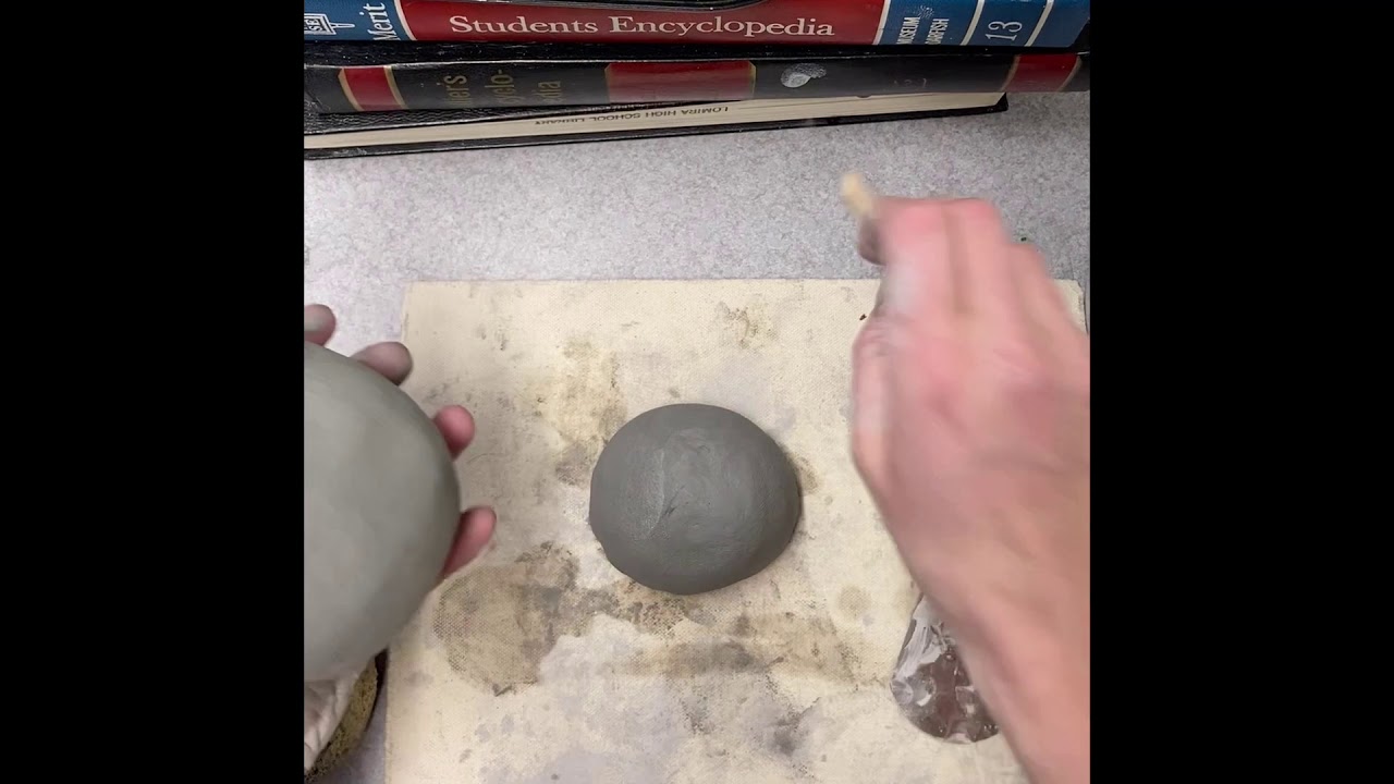 Double Pinch pot animal demonstration