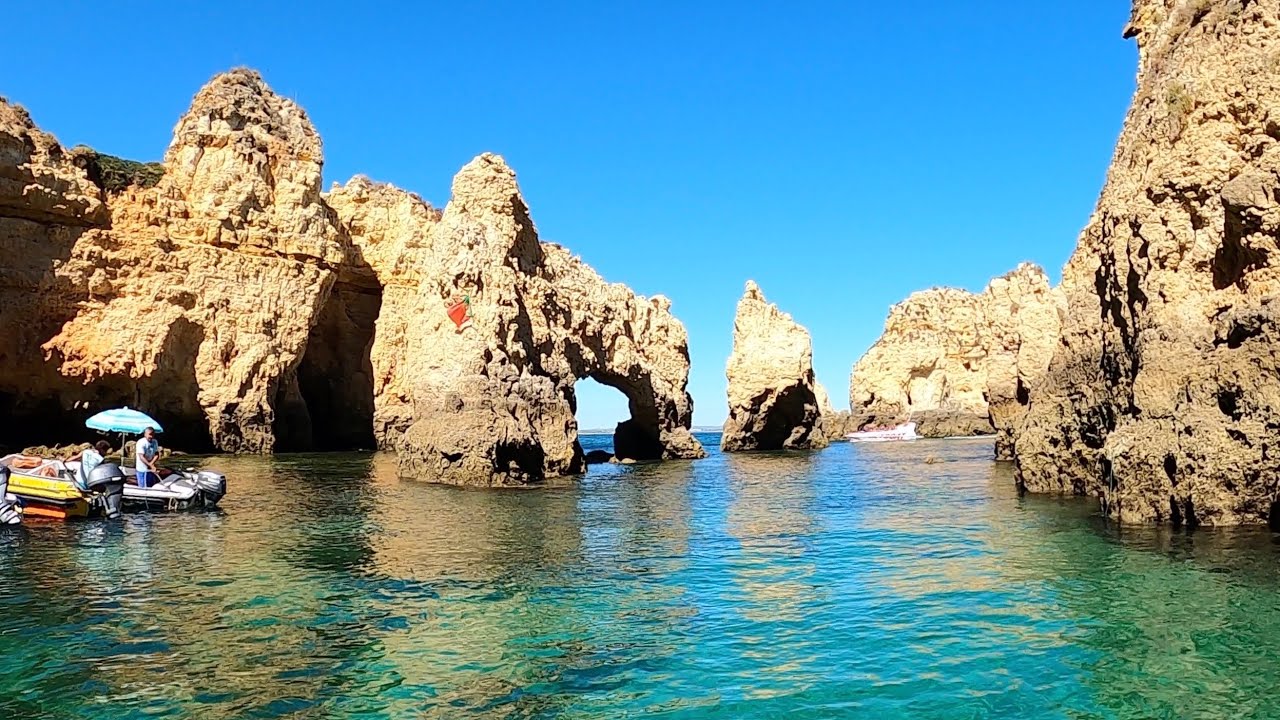 Algarve: Portugal - Passeio de Barco Em Lagos e Ponta da Piedade
