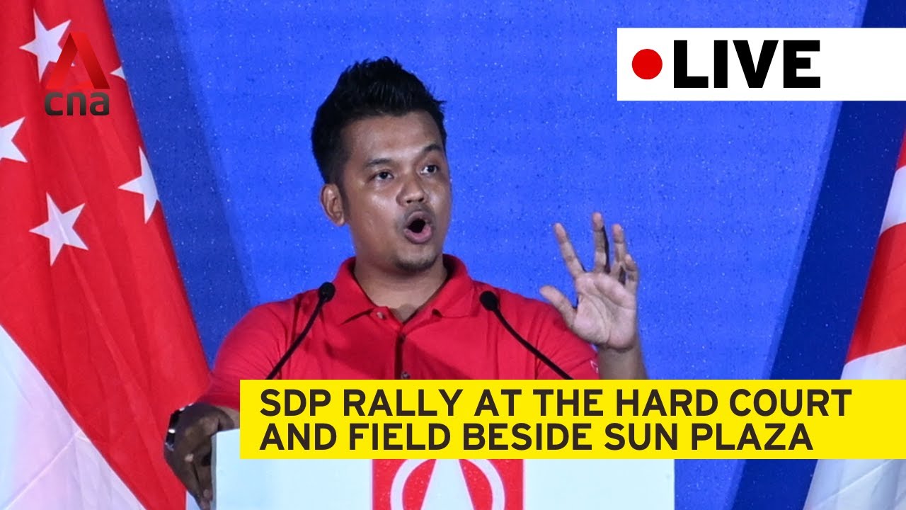 Singapore Democratic Party rally for Sembawang GRC at the field next to Sun Plaza | Apr 30
