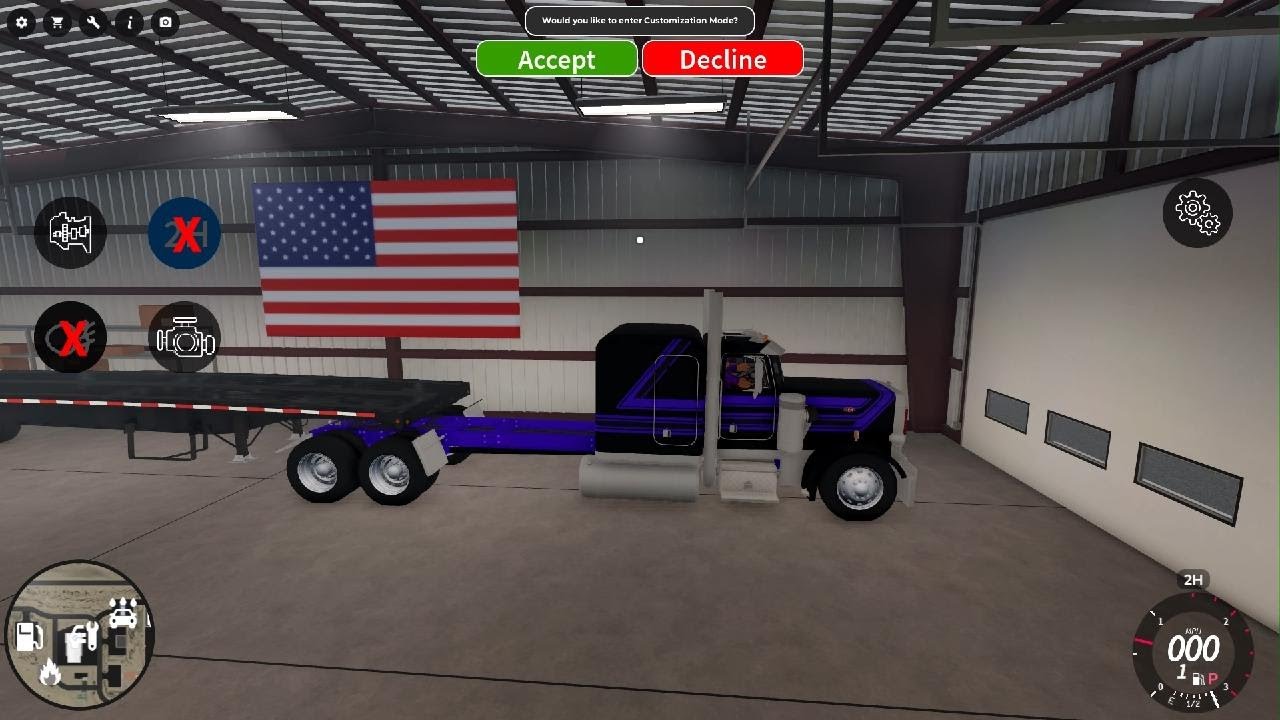 Picking up truck from shop ￼