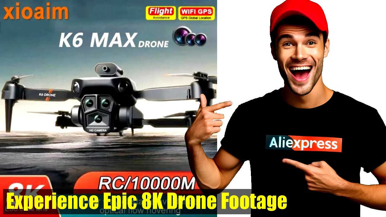 Ultimate For Xiaomi K6 Max Drone Review 2022 | Must-Have 8K Professinal HD Quadcopter!