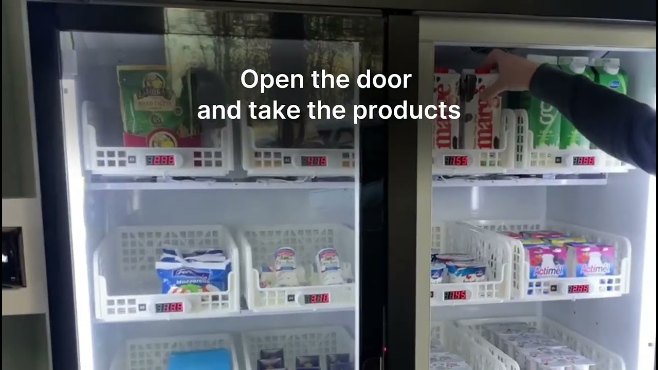 Purchasing at Daily24 unattended store