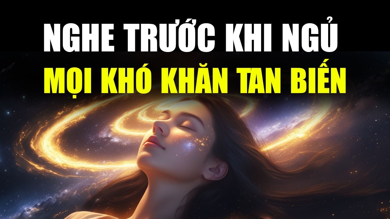 TẤT CẢ MỌI KHÓ KHĂN SẼ BIẾN MẤT VỚI CÂU THẦN CHÚ NÀY (NGHE KHI ĐI NGỦ)