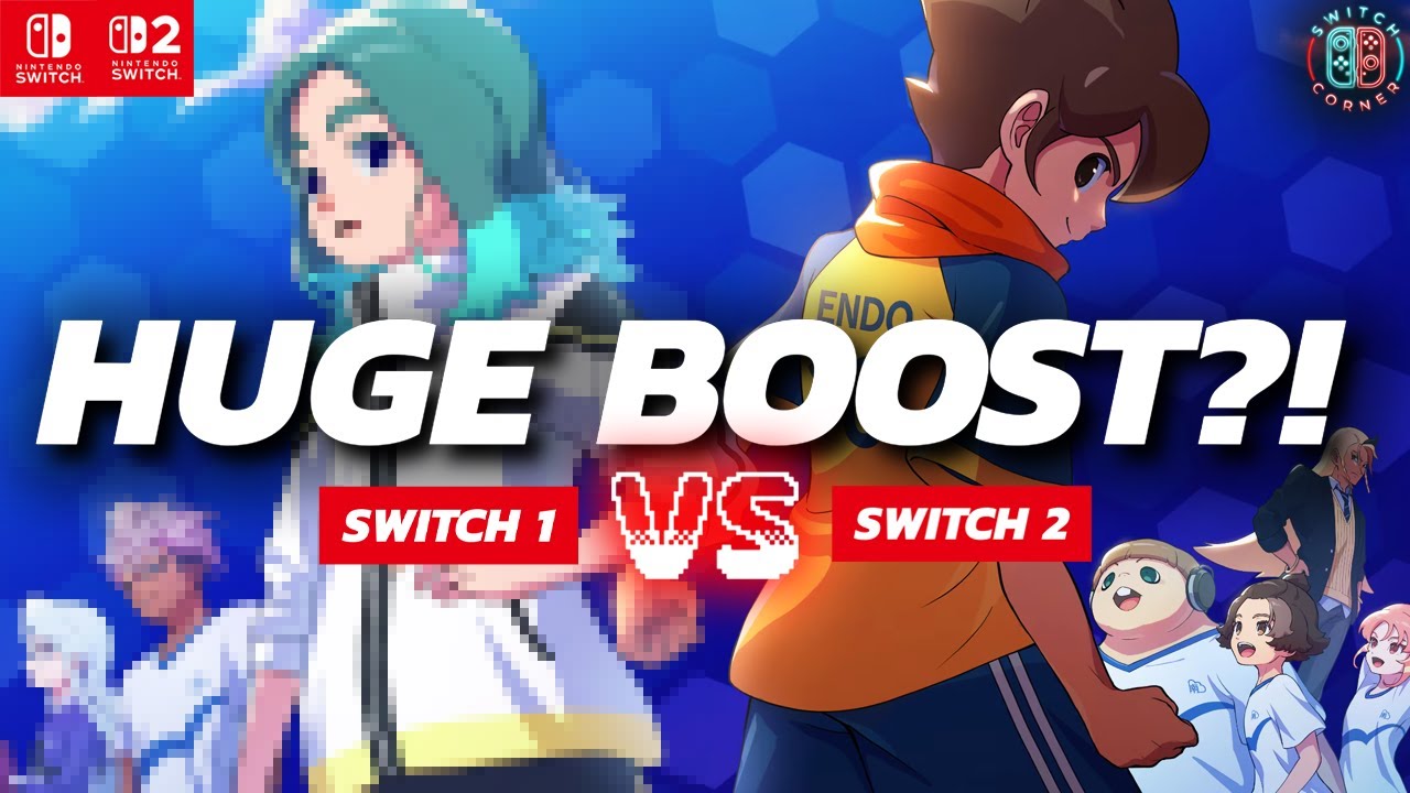 INAZUMA ELEVEN Victory Road: обзор производительности Nintendo Switch 1 и Switch 2