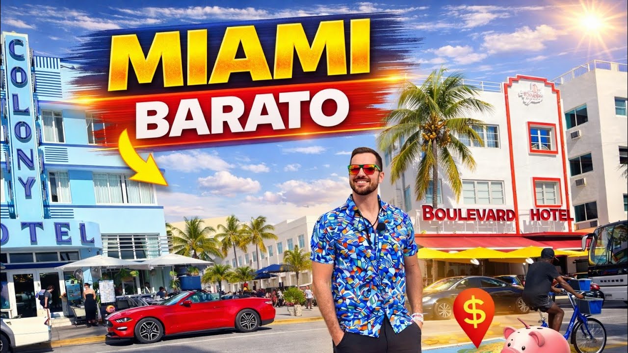 🇺🇲 MIAMI BARATO a bordo del Big Bus 😱🔥 Guía completa Qué hacer | Sitios turísticos | Precios