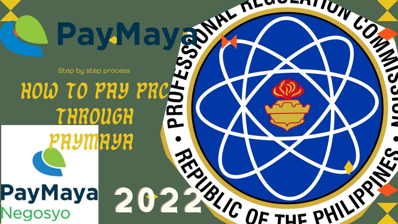 HOW TO PAY PRC THRU PAYMAYA PROFESSIONAL REGULATION COMMISSION ONLINE  2022 STEP BY STEP PROCESS