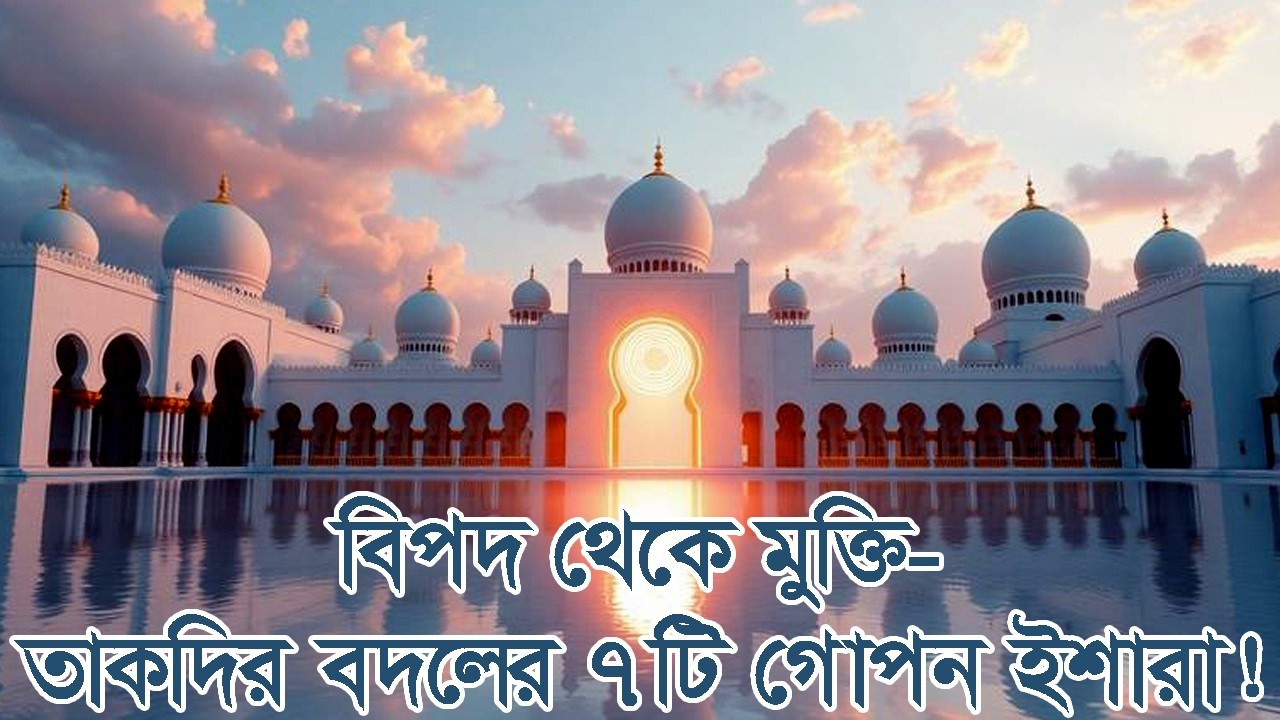 বিপদ থেকে মুক্তি—তাকদির বদলের ৭টি রহস্যময় ইশারা! #দ্বীনেররাস্তা #আল্লাহরসাহায্য #তাওয়াক্কুল
