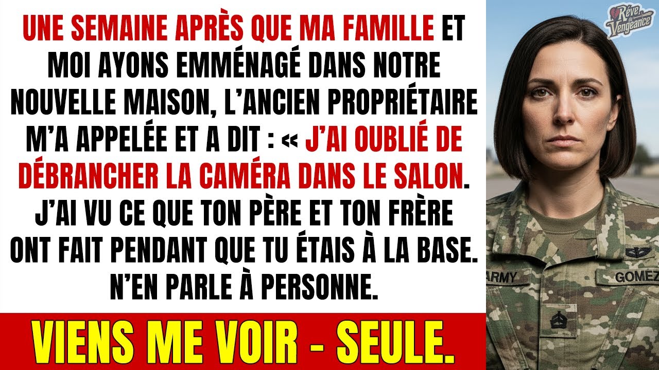 Pendant mon déploiement, mon père et mon frère ont vendu ma maison en secret