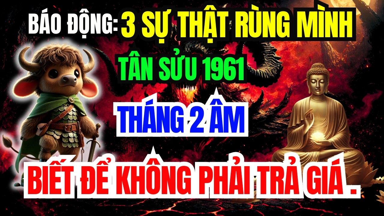 Chấn Động Đáng Sợ: Tân Sửu 1961 Sau 66 Tuổi Trả Nợ Âm 99% Dính Vận Xấu, Biết Muộn Hối Tiếc Cả Đời