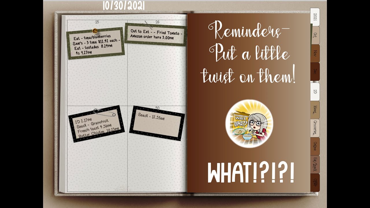 Using ZoomNotes-Reminders- Put A Little Twist On It.  WHAT?!