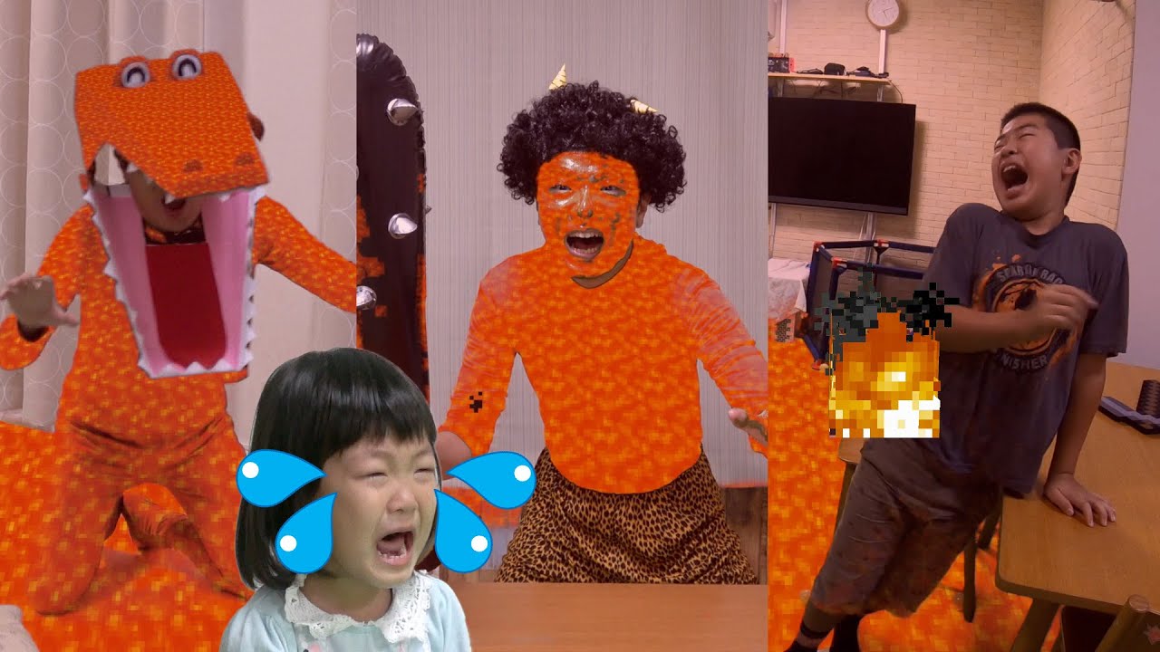 溶岩ごっこまとめ 2020 The Floor is LAVA challenge videos