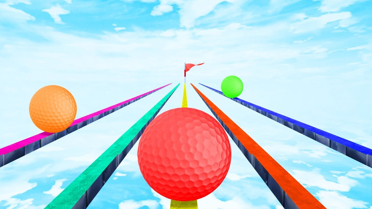 Can You Finish The LONGEST TIGHTROPE Skill Course? - Golf It