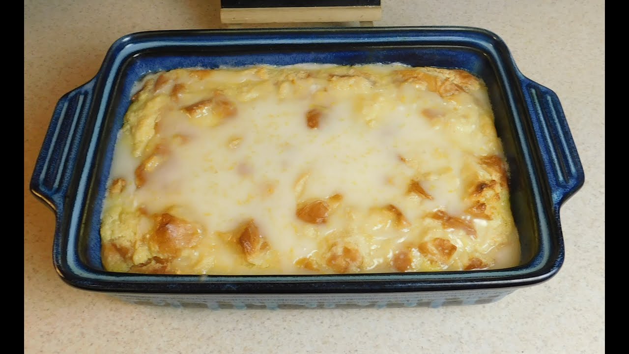 Lemon Bread Pudding