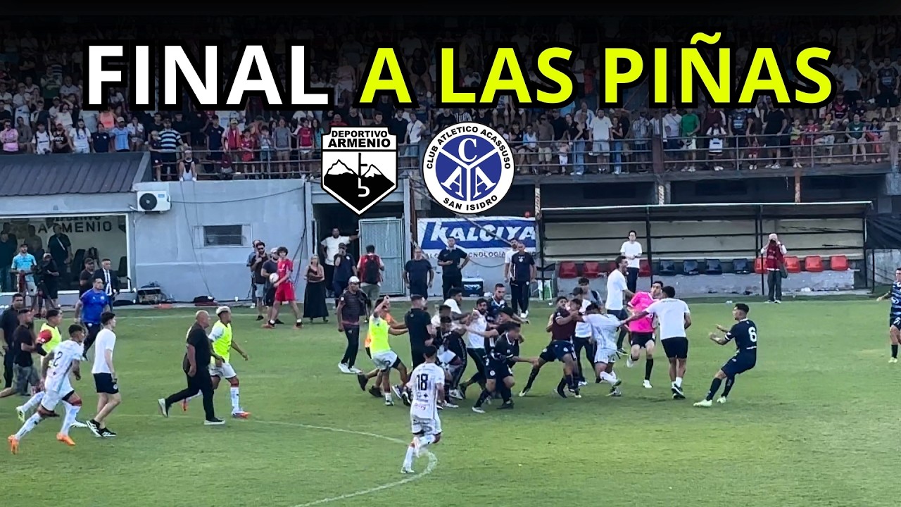 ASCENSO AL NACIONAL: ARMENIO vs ACASSUSO