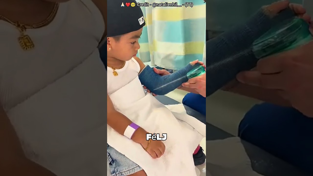 Ez az orvos megnyugtatta kis p&aacute;ciens&eacute;t 🥺❤️