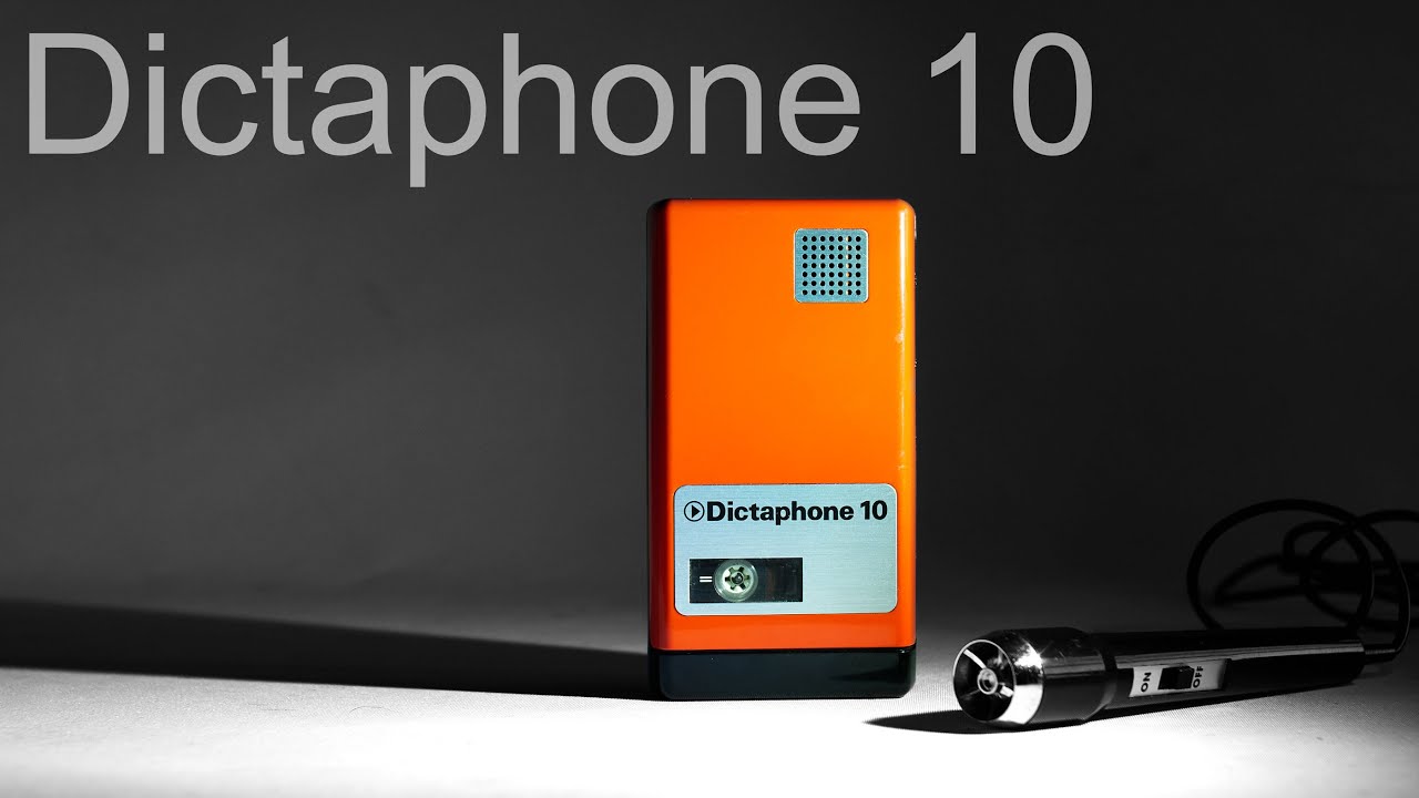 The Orangy Goodness of the Dictaphone 10 (also available in Grey)