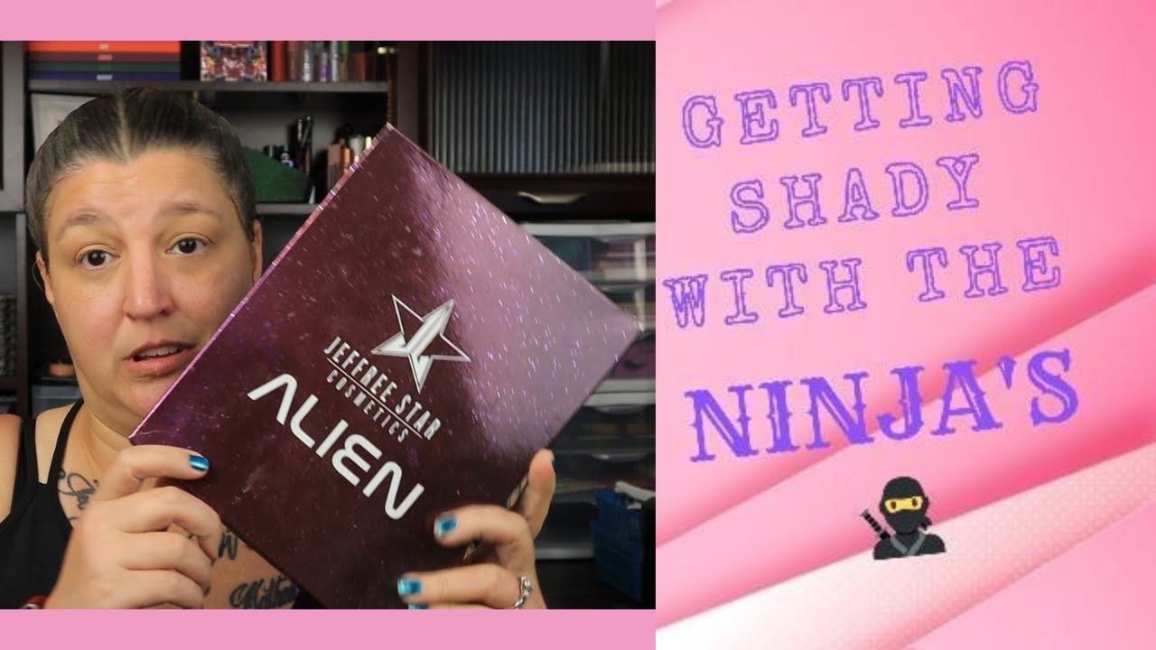 Beauty Ninja Shady Bingo || Jeffree Star Alien Palette 