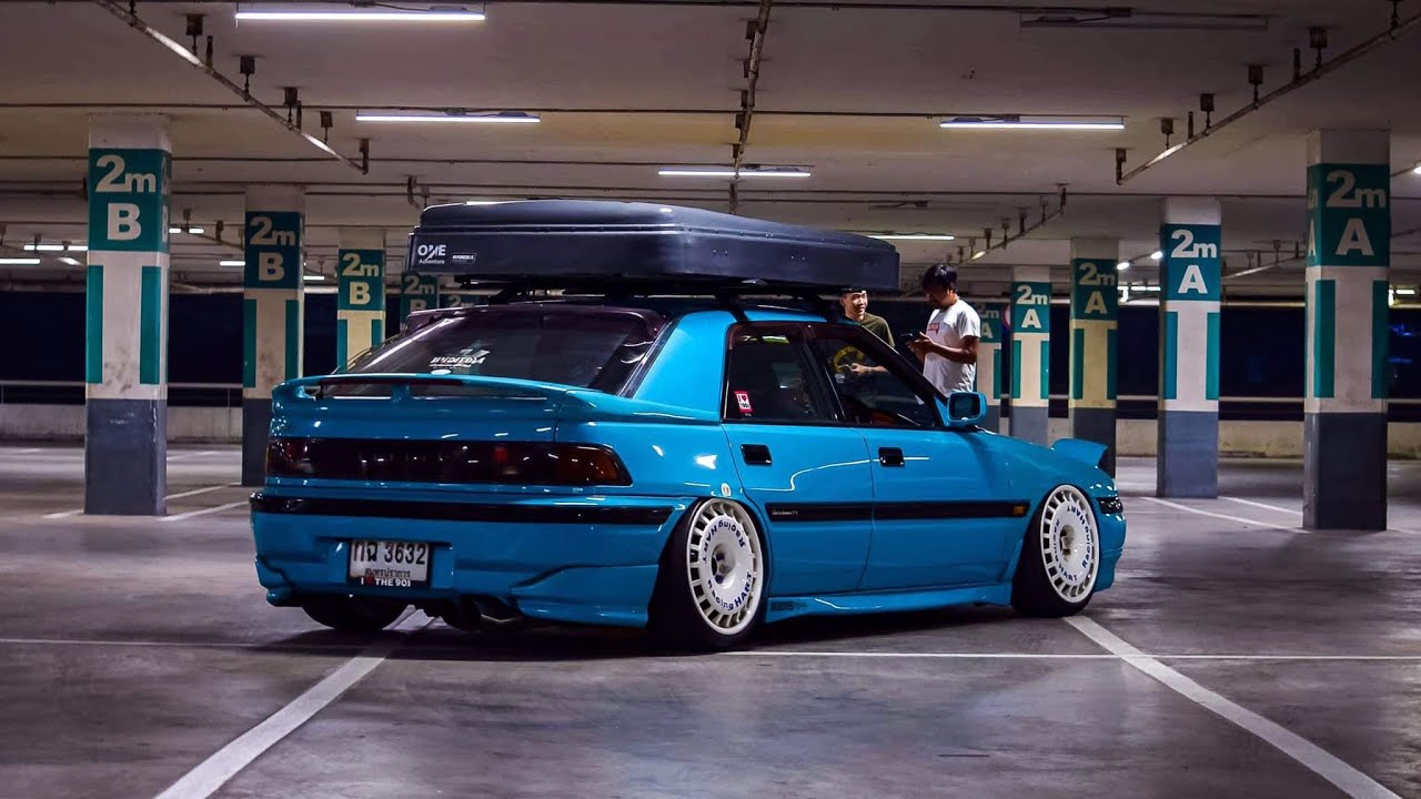 Mazda 323 astina bg stance