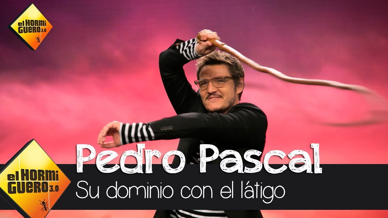 Pedro Pascal saca su lado más salvaje demostrando su dominio con el látigo - El Hormiguero 3.0