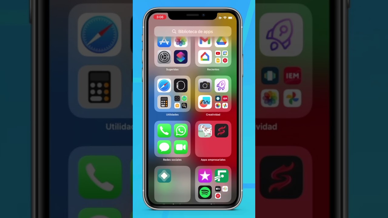 Cómo USAR la Lista de Aplicaciones en iPhone (Bandeja de Aplicaciones)