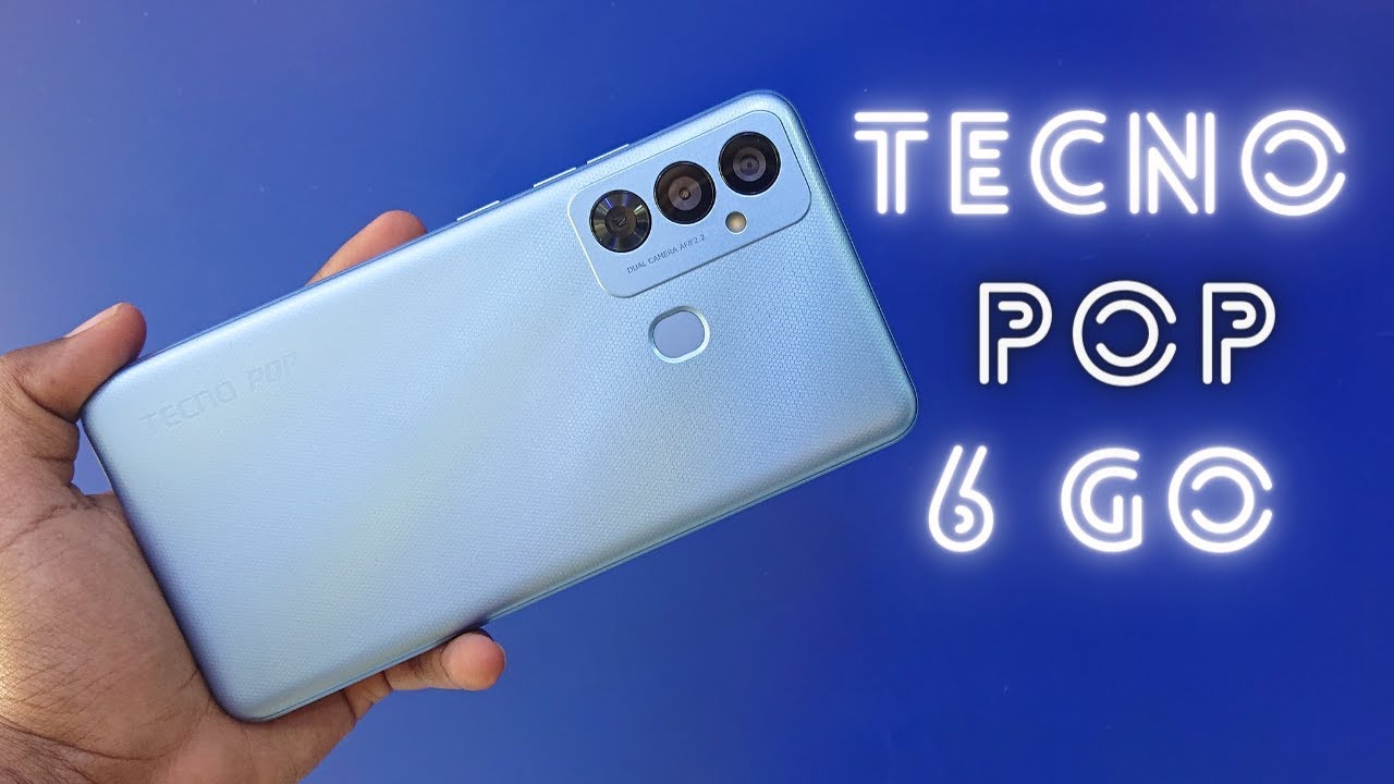 UNBOXING TECNO POP 6 Go