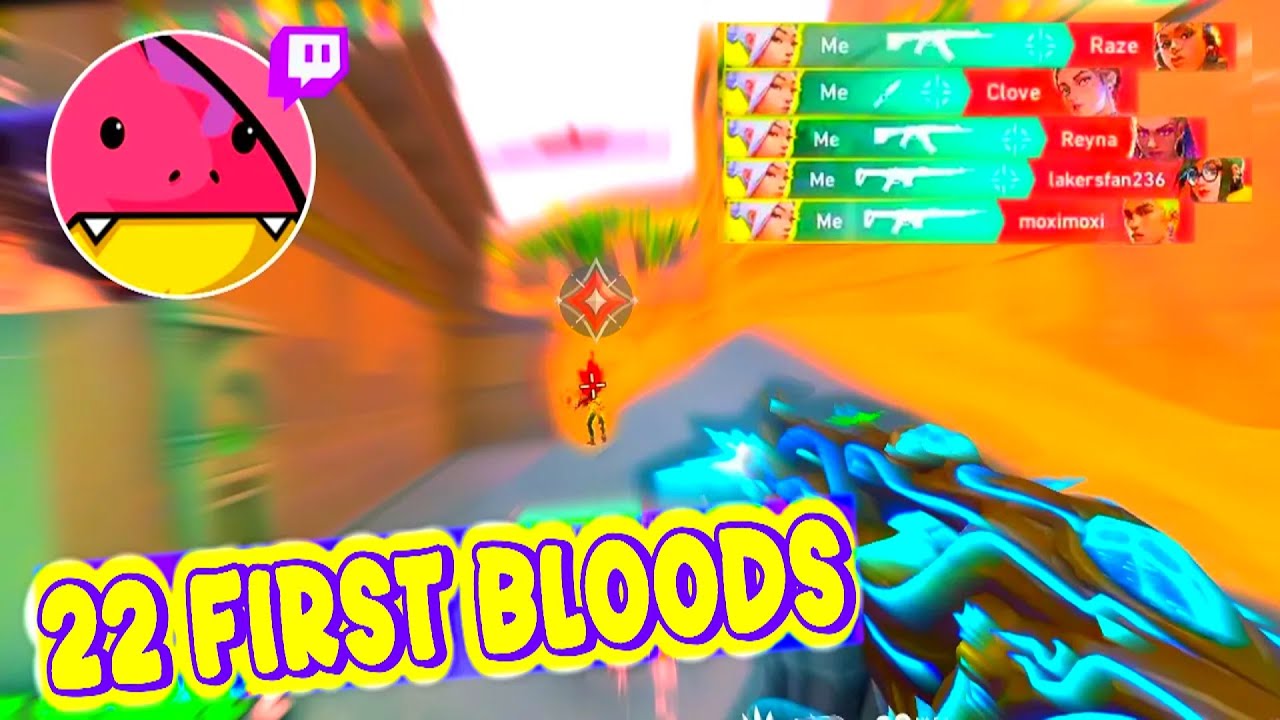 22 FIRST BLOODS in 2 GAMES...