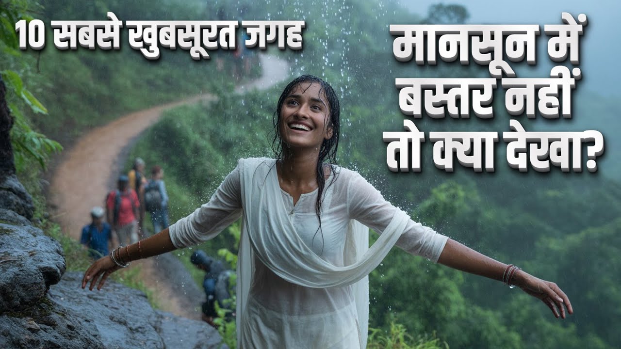 Chhattisgarh Monsoon: Explore Unseen Beauty of Bastar - Waterfalls & Thrilling Trekking!