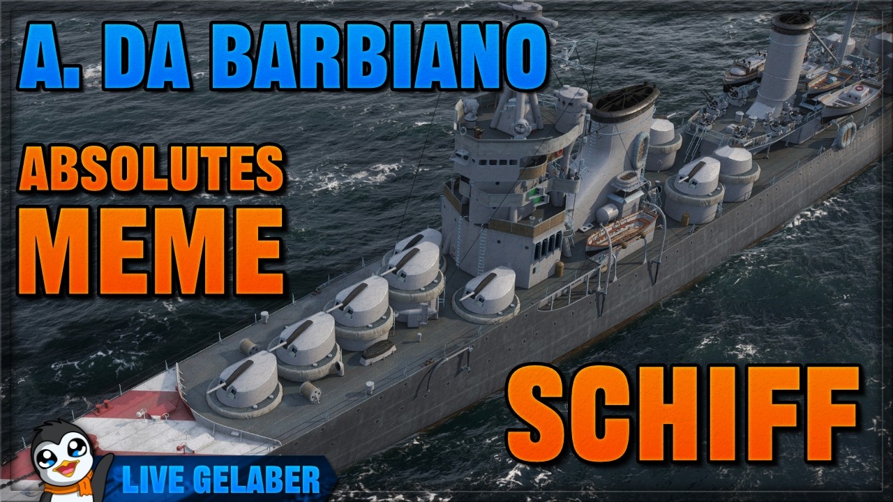Mehr Granaten geht nicht! - Alberico Da Barbiano - World of Warships [Live Gelaber]
