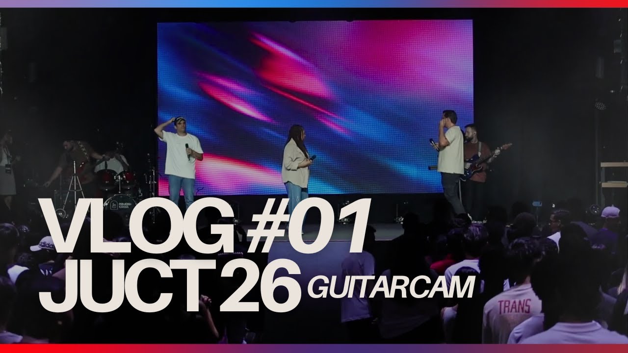 VLOG #01 JUCT 26 // guitar cam, bastidores, acabou a energia // NABI