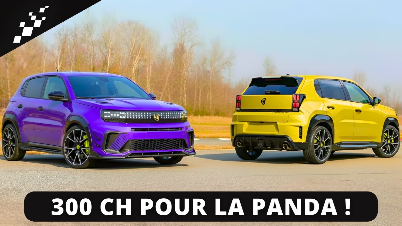 🚨 Une Fiat Abarth Grande Panda de 300 CH ? Stellantis ose tout !